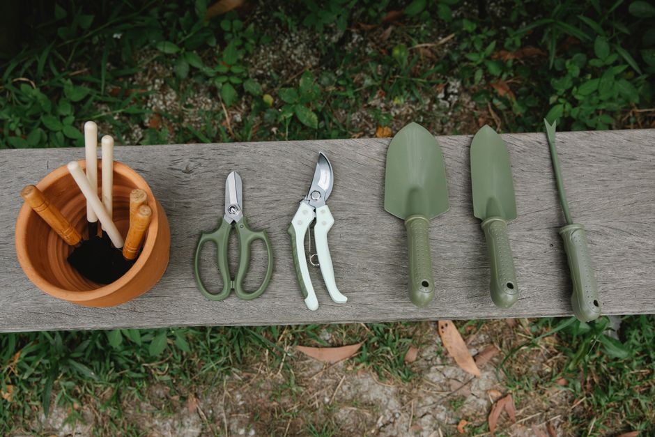 Garden tool set — potting scoop + extras photo 2